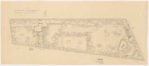 Garten Steinert, Krefeld: Bepflanzungsplan 1:200