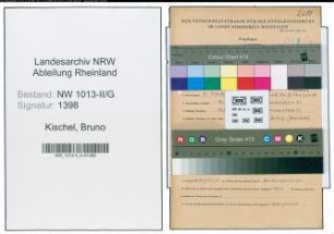 Entnazifizierung Bruno Kischel , geb. 21.10.1904 (Zollsekretaer)