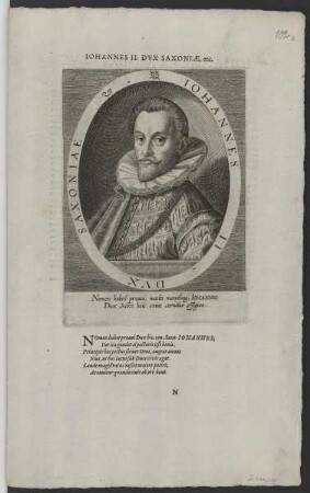 Bildnis des Iohannes II., Herzog von Sachsen