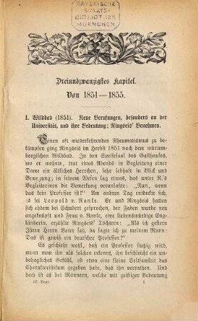Erinnerungen des Dr. Johann Nepomuk v. Ringseis, 4