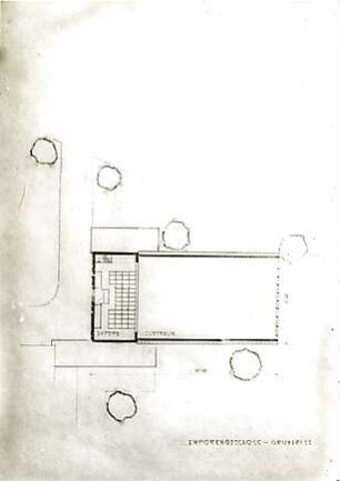 Grund, Peter; Kirche mit Spitztonne - Emporengeschoss (Grundriss)