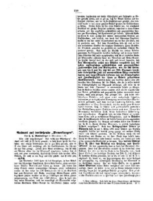Antwort auf vorstehende "Bemerkungen"