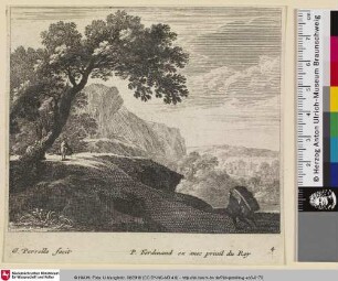 [Berglandschaft mit Wanderern]
