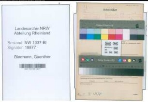 Entnazifizierung Guenther Biermann , geb. 19.02.1894 (Beamter)
