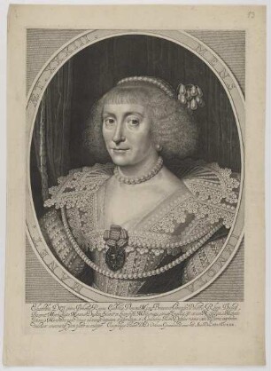 Bildnis der Elisabetha dei Bohemiae