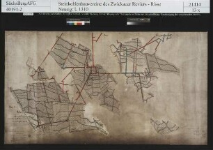 Schacht IV - III.IV Flöz (Bl. 1) mit Nachbringungen