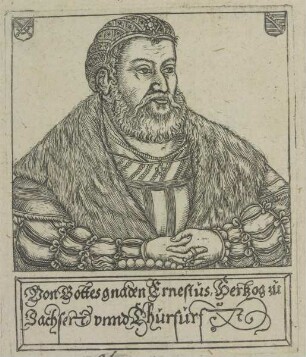 Bildnis des Ernestus zu Sachsen