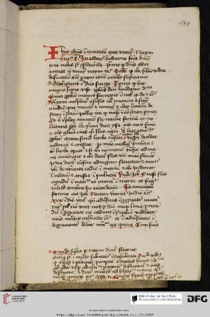 Sermones singuli de tempore. Sermo de novo sacerdote