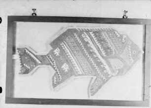 Gewebe aus der Inkazeit in Fischform