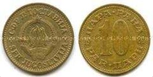 Jugoslawien, 10 Para