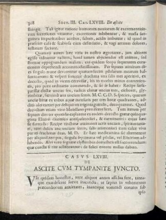 Casus LXVIII. - Casus LXXIX.