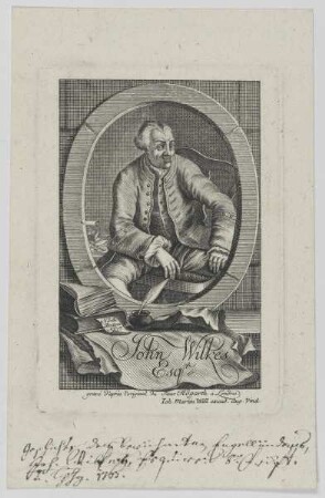 Bildnis des John Wilkes