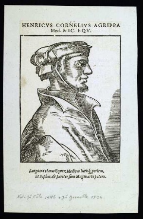 Agrippa von Nettesheim, Heinrich Cornelius