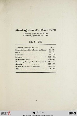Montag, den 26. März 1928 (Nr. 1-380)