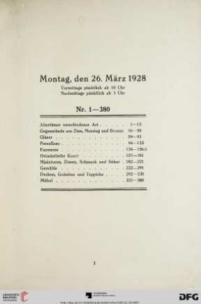 Montag, den 26. März 1928 (Nr. 1-380)