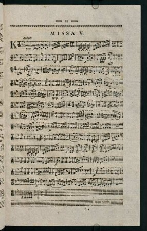 27-34, Missa V.