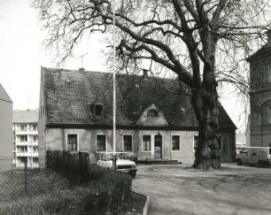 Meißen, Wilsdruffer Straße 3. Ehemaliges Herrenhaus. Seitengebäude (1751/1800?)