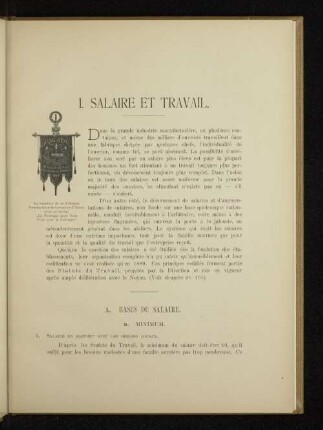 I. Salaire et travail.