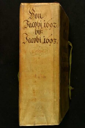 Ratsprotokolle, 1692 Aug. 2. - 1693 Aug. 12.
