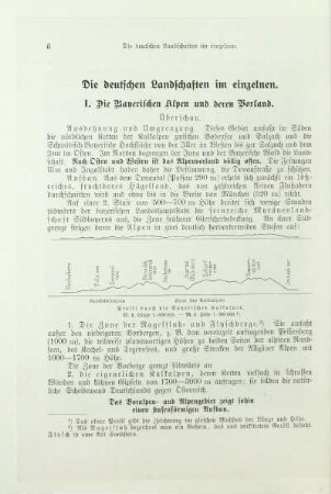 Die deutschen Landschaften im einzelnen