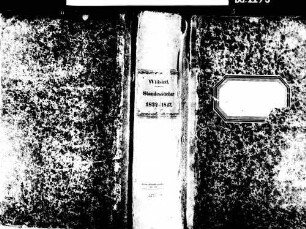 Willstätt OG; Evangelische Gemeinde: Standesbuch 1832-1847