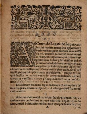 De Legatione Disquisitio Politica