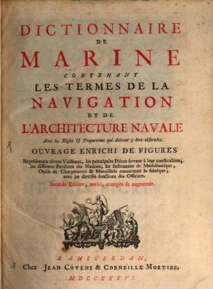 Dictionnaire de Marine
