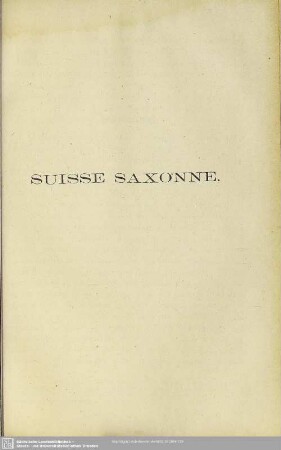 Suisse Saxonne