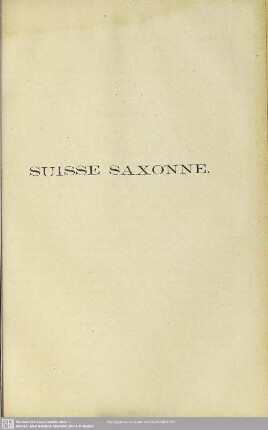 Suisse Saxonne