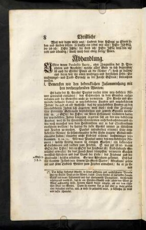 8-17, Abhandlung