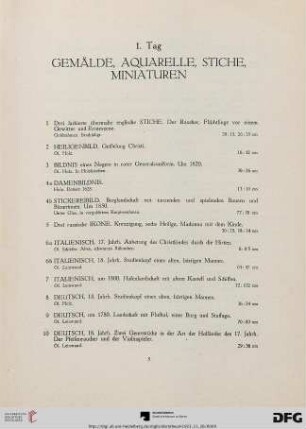 1. Tag (Nr. 1-157)