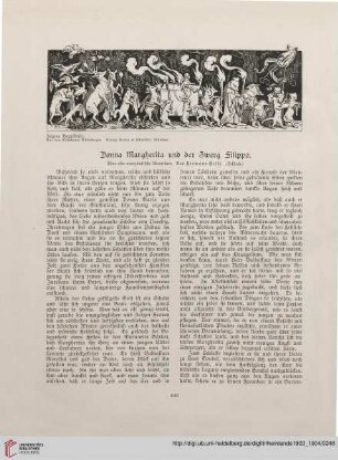 7: Donna Margherita und der Zwerg Silippo, [2]