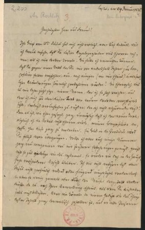 Brief an Friedrich Rochlitz : 24.01.1835