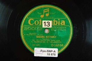 Madama Butterfly : No. 13; Perche con tante cure / (Puccini)