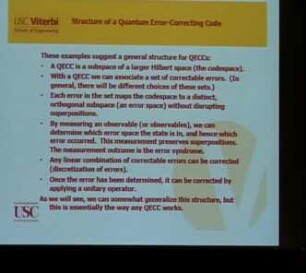 Quantum Error Correction and Quantum Error-Correcting Codes