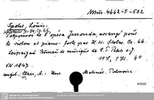 Spohr, Louis