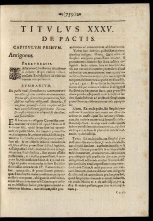 Titulus XXXV.
