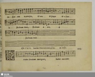IIII. Anonymus: Laudate Dominum omnes gentes