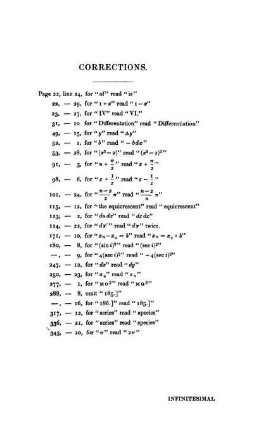 Corrections.