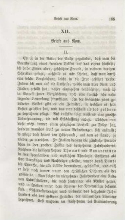 165-177 Briefe aus Rom : zweiter Brief