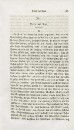165-177 Briefe aus Rom : zweiter Brief