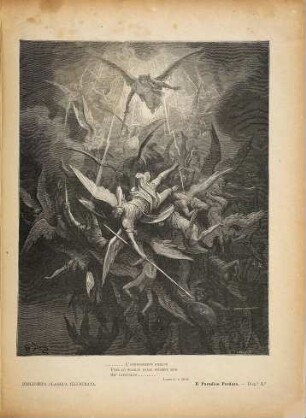 Il Paradiso perduto di Giovanni Milton tradotto da Lazzaro Papi con illustrazioni di Gustavo Doré