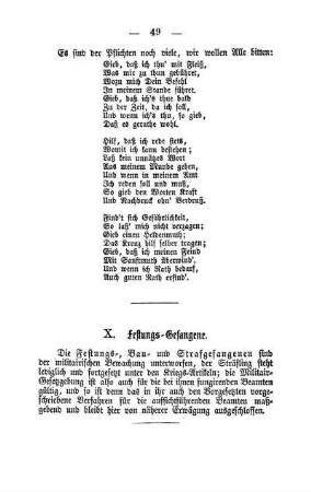 X. Festungs-Gefangene.