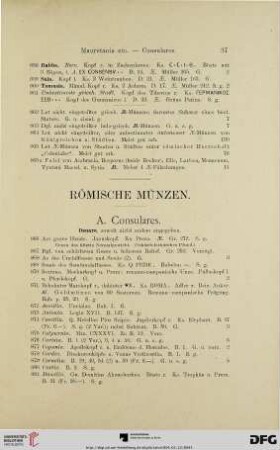 Römische Münzen (Nr. 866-1345)