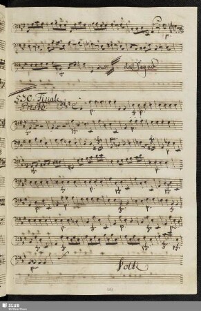 530. Finale/Quartetto: Sì signora di là su / Piccinni, N.