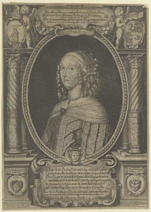Bildnis der Anna Maria zu Sachsen-Weißenfels