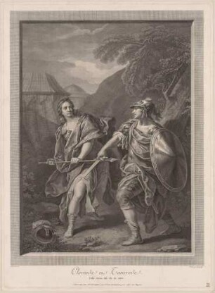 Tankred und Clorinda (zu Torquato Tassos "Gerusalemme liberata")