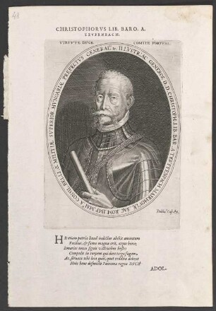Porträt Christoph von Tiefenbach (ca. 1528-1598)