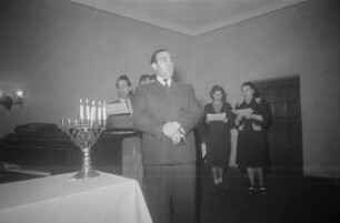 Chanukkah (Lichterfest) : Anzünden der Kerzen