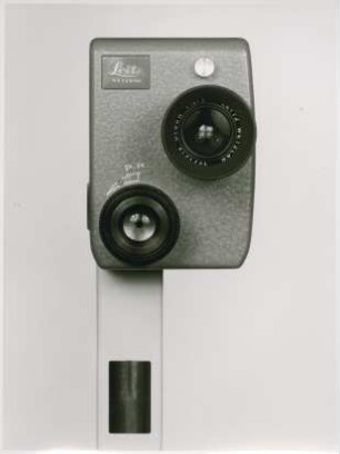 Schmalfilmkamera "Leicina 8S" mit Objektiv "Dygon" der Ernst Leitz GmbH